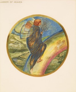 The Flower Book- Ladder of Heaven, 1905. Creator: Sir Edward Coley Burne-Jones.