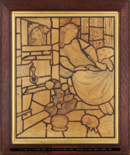 The Song of Solomon - 'I Sleep, but my Heart waketh', 1862. Creator: Sir Edward Coley Burne-Jones.