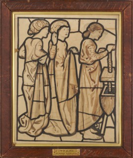 The Song of Solomon - 'My Mother's Children were angry with me', 1862-3. Creator: Sir Edward Coley Burne-Jones.