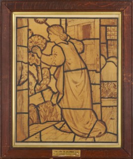 The Song of Solomon - I opened to my Beloved, 1862-3. Creator: Sir Edward Coley Burne-Jones.