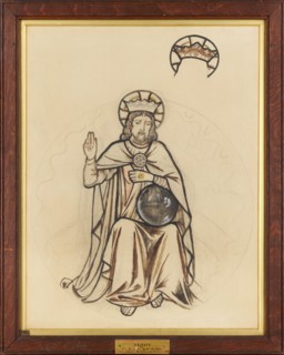 Christ in Majesty, 1863. Creator: Sir Edward Coley Burne-Jones.