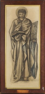 St Luke, 1865-7. Creator: Sir Edward Coley Burne-Jones.