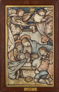 The Nativity, 1863. Creator: Sir Edward Coley Burne-Jones.
