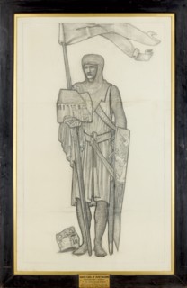 David of Scotland, Earl of Huntingdon, 1888. Creator: Sir Edward Coley Burne-Jones.
