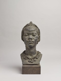 Head of a Dancing Girl, 1930s. Creator: Marguerite Milward.