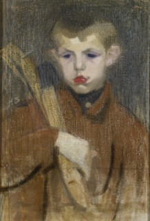 The Woodcutter I, 1910-1911. Creator: Helene Schjerfbeck.