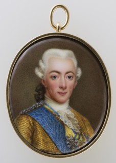 King Gustaf III. Creator: Johan Georg Henrichsen.
