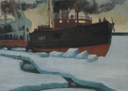Icebreaker, 1900. Creator: Juho Rissanen.