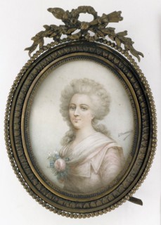 Portrait of a lady, 1800-1899. Creator: A Thumerelle.