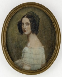 Portrait of a lady, 1840. Creator: Joseph Karl Stieler.