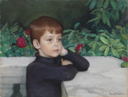 Portrait of the Artist's Son (Heikki Järnefelt), 1897. Creator: Eero Jarnefelt.