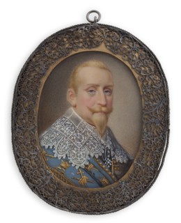 King Gustaf II Adolf, c1833-1885. Creator: Anna Beata af Kleen.