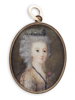 Queen Sofia Magdalena, 1790. Creator: Anton Ulrik Berndes.