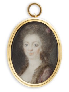 Portrait of a young lady. Creator: Cornelius Hoyer.