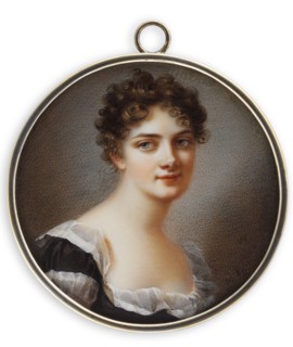 Portrait of a lady, 1787-1853. Creator: Giovanni Domenico Bossi.