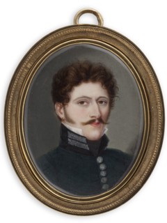 Portrait of a young man. Creator: JF Leaute.