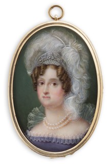Amalie of Zweibrücken-Birkenfeld, 1817-1847. Creator: Jeremias David Alexander Fiorino.