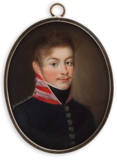 Double Portrait, Father and Son, 1809. Creator: Johann Carl Frederik Viertel.
