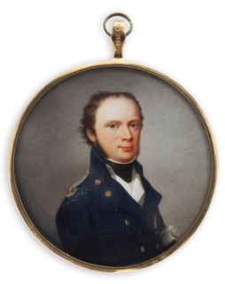 Captain Fredrik Fransiskus Wallenstrahle, late 18th-early 19th century. Creator: Johan Erik Bolinder.
