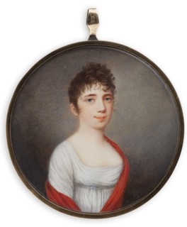 Lady Catharina Maria Charlotta Wallenstrahle. Creator: Johan Erik Bolinder.