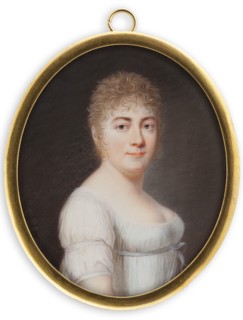 Portrait of a young lady. Creator: Johan Erik Bolinder.