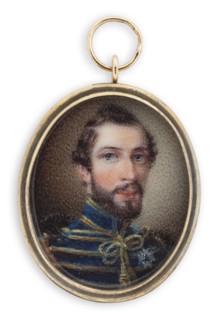Charles XV as Crown Prince. Creator: Johan Way.