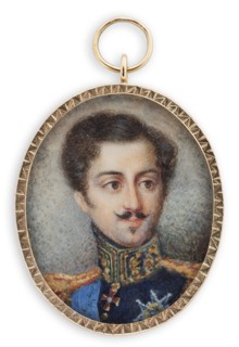 King Oscar I, c1830-1840. Creator: Johan Way.