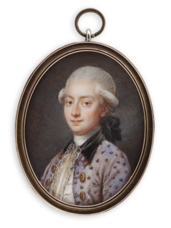 Portrait of a young man. Creator: Peter Adolf Hall.
