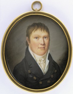 Portrait of a man, 1811. Creator: Salomon Hofling.