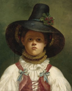 A Tyrolean Girl, 1860. Creator: Zélée Agricola.