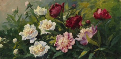 Flowers, 1913. Creator: Konstantin Korovin.