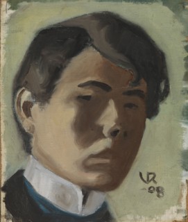 Self-Portrait, 1908. Creator: Valle Rosenberg.