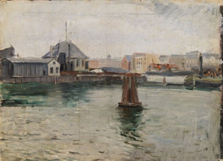 View from Havnegade, 1890-1906. Creator: Albert Gottschalk.