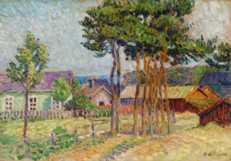 Village Landscape, 1897-1930. Creator: Alfred William Finch.