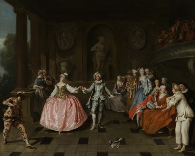 The Masquerade Ball, 1683-1757. Creator: Antoine Pesne.