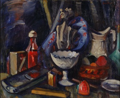 Still life, 1927. Creator: Anton Lindforss.