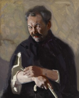 Portrait of Eino Leino, 1922. Creator: Antti Faven.