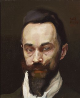 Portrait of the Artist S. Wettenhovi-Aspa, 1905. Creator: Antti Faven.