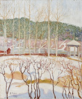 Landscape, 1909. Creator: Antti Faven.