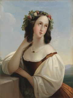Portrait of a Young Woman. Creator: Berndt Godenhjelm.