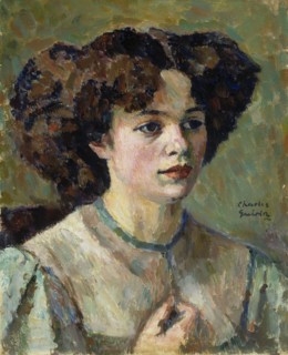Head of a Woman. Creator: Charles Guerin.