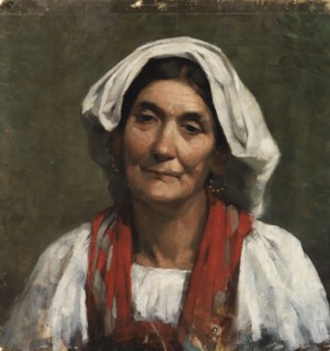 Old Provençal Woman, 1880-1889. Creator: Elin Danielson-Gambogi.