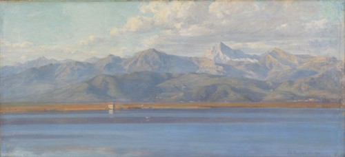 On Lake Massaciuccol, 1899. Creator: Elin Danielson-Gambogi.