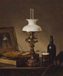 Still Life in the Atelier, 1868. Creator: Ferdinand von Wright.