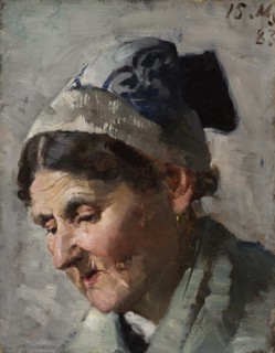 An Old Woman, 1883. Creator: Helena Westermarck.