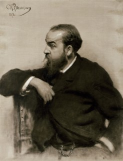 Portrait of the Artist Rafail S. Levitsky, 1878. Creator: Il'ya Repin.