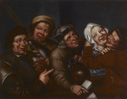 A merry company. Creator: Jan Massys.