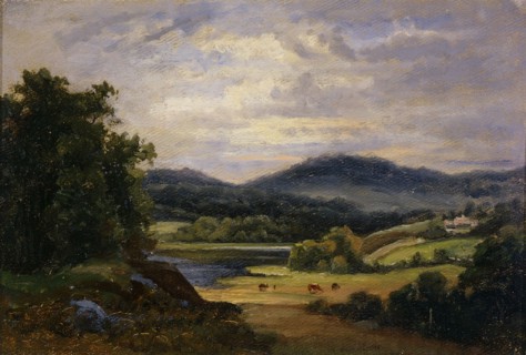 Landscape from Matinaho in Ylitornio, 1870-1879. Creator: Johan Knutson.