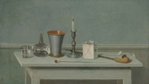 Still Life with a Candle, 1795-1797. Creator: Nils Schillmark.