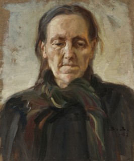 Old woman, 1907. Creator: Santeri Salokivi.